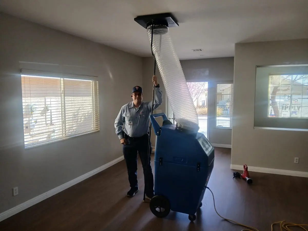 Professional Dryer Vent Cleaning work inside a North Middleton home